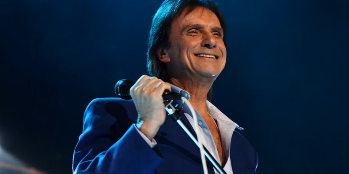 Roberto Carlos sofre acidente em Gramado durante gravação de Especial da Globo 1 Foto: Divulgação