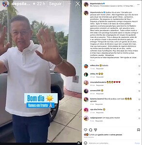 Deputada Antônia Lúcia usa bio do Instagram para expor suposta traição do marido Silas Câmara