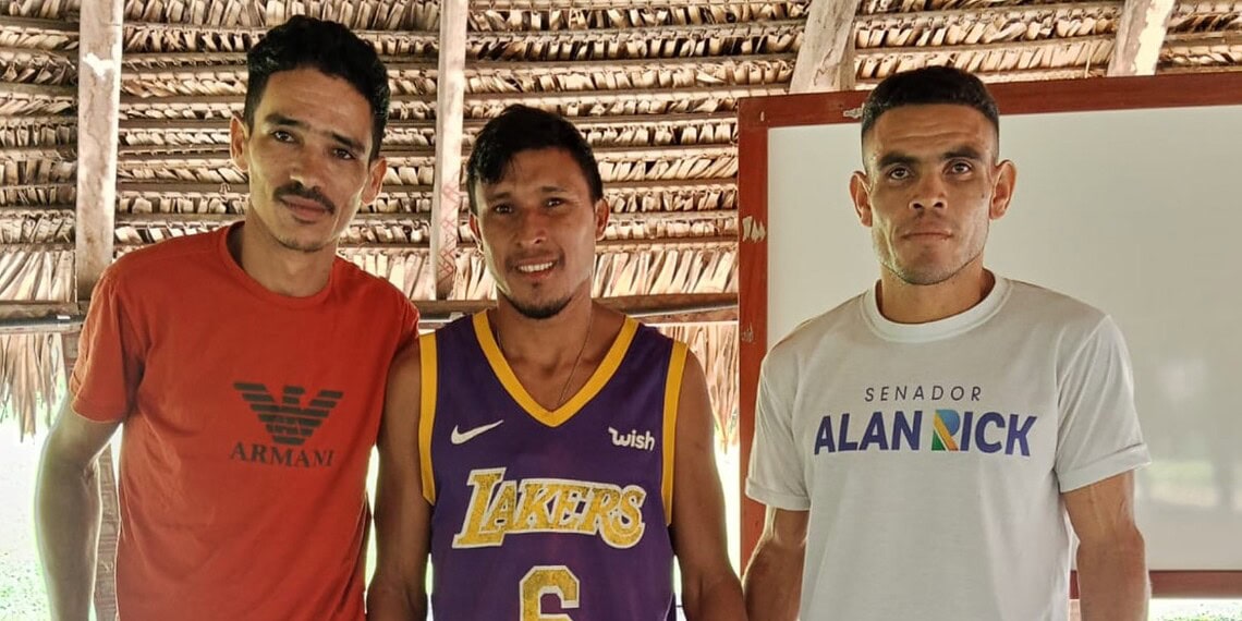 Indígenas desaparecidos há quatro dias são encontrados em área de floresta no interior do Acre 1 Foto: cedida