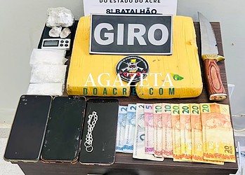 Patrulhamento do GIRO identifica ponto de tráfico e resulta em prisões no Acre