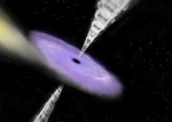 Astrônomos detectam "grito" de estrela sendo despedaçada por dois buracos negros 2 Buracos negros arrancam matéria de qualquer estrela azarada que se aproxime demais. Agora, cientistas acreditam ter observado dois buracos negros que se alimentaram da mesma estrela em um ataque consecutivo — Foto: ESA/ATG medialab