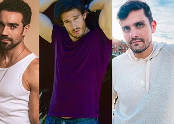 Parecem? Conheça os atores que interpretam os filhos de Bolsonaro no filme sobre o ex-presidente 14 Marcus Ornellas, Eddie Finlay e Sergio Barreto — Foto: fotos reprodução/ instagram