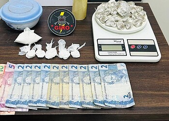 Homem é preso pela Polícia Militar por tráfico de drogas no interior do Acre 3 Foto: Assessoria PM