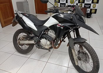 Motocicleta roubada é recuperada pela Polícia Militar no Acre 1 Foto: Arquivo/PMAC