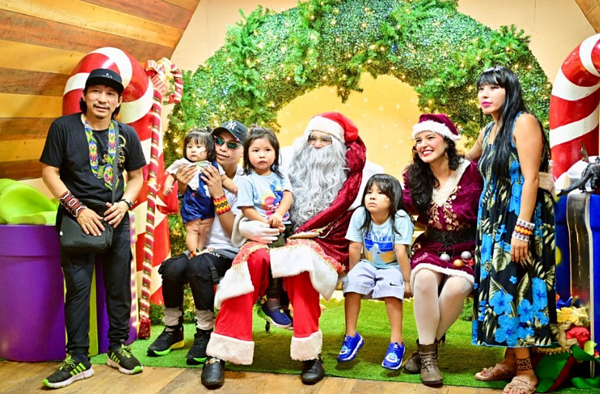 Casa do Papai Noel atrai centenas de crianças e anima noites natalinas no Palácio Rio Branco