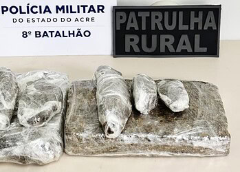 Mulher é presa com quase 2 kg de maconha durante abordagem na BR-364 3 Foto: Arquivo/PM-AC