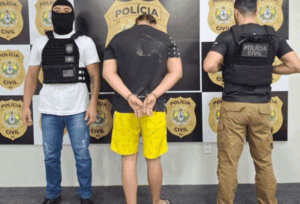 Homem que desdenhava da polícia é preso por descumprir medida protetiva em Rio Branco