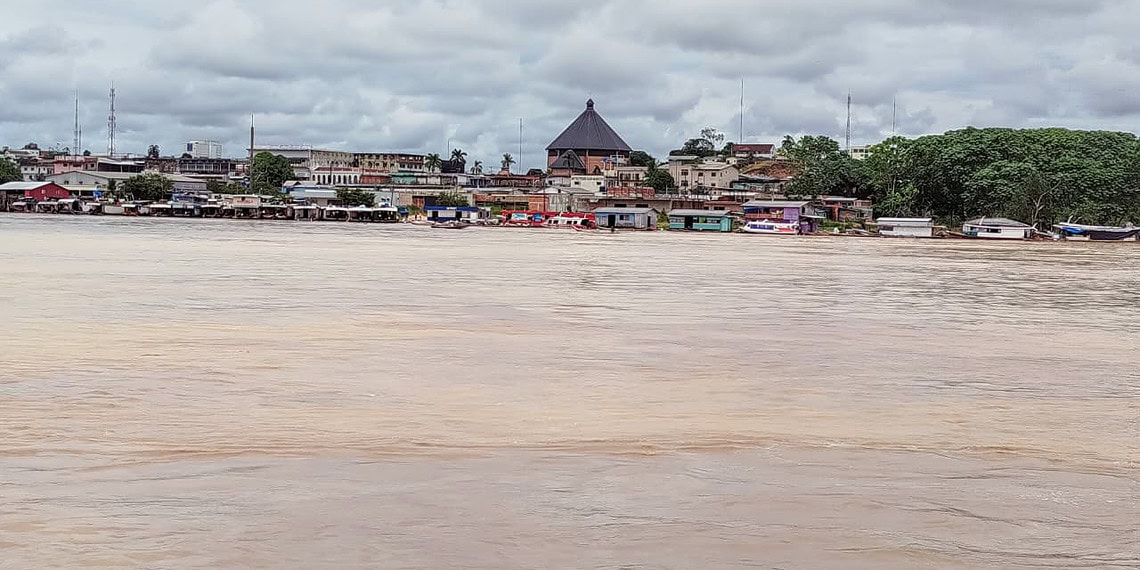 Cruzeiro do Sul intensificou monitoramento após novo transbordamento do rio. Foto: Prefeitura de Cruzeiro do Sul