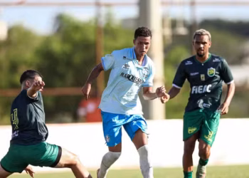O Galvez sofreu sua segunda derrota no campeonato em uma goleada de 7x0 para o grêmio.Foto: Angelo Pieretti/Grêmio FBPA