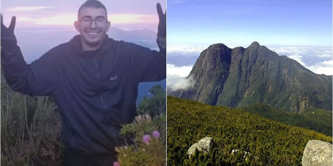 Polícia investiga desaparecimento de jovem de 19 anos que subiu montanha no Paraná na noite de Ano Novo 1 Fotos: Reprodução/ Denis Ferreira Netto