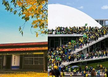 8 de janeiro: Ato em Rio Branco marca defesa da soberania e democracia 2 Foto: Reprodução