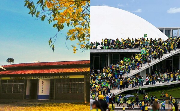 8 de janeiro: Ato em Rio Branco marca defesa da soberania e democracia