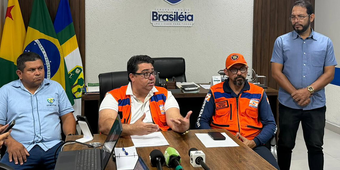 A Informação foi confirmada em coletiva de imprensa no interior do estado. Foto: O Alto Acre