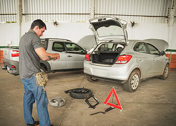 Serviço de vistoria é realizado por empresas terceirizadas e credenciadas no Detran. Foto Kelvisson Monteiro/Detran