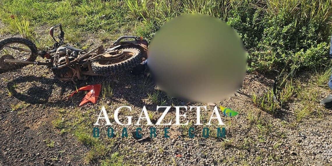 URGENTE: motociclista morre após ser atropelado por caminhão boiadeiro em Xapuri
