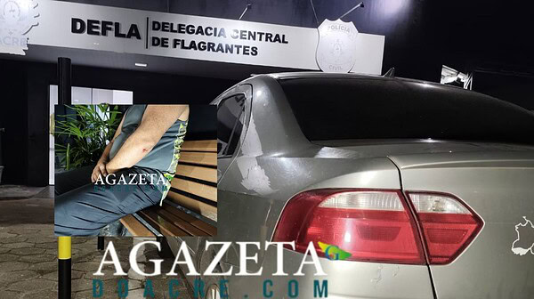 Motorista de aplicativo é sequestrado e tem carro usado em tentativas de assalto em Rio Branco