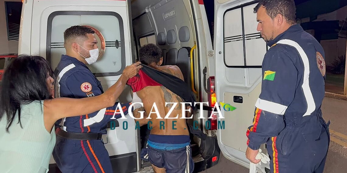 Monitorado por tornozeleira eletrônica é agredido e atacado por pitbull em Rio Branco