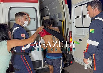 Monitorado por tornozeleira eletrônica é agredido e atacado por pitbull em Rio Branco 4 Monitorado por tornozeleira eletrônica é agredido e atacado por pitbull em Rio Branco