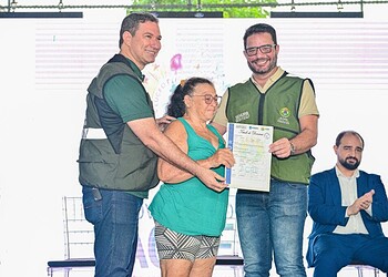 Realizado na Escola Estadual Marilda Gouveia Viana, ato da Sehurb consolida investimento superior a R$ 658 mil. Foto: Diego Gurgel/Secom