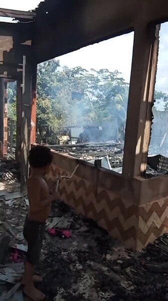 Influenciadora relata incêndio que destruiu casa da família em Rio Branco e faz apelo por ajuda: “Perdeu tudo”