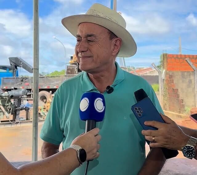 O prefeito destacou que os poços são uma alternativa para garantir o abastecimento de água na capital acreana. Foto: Reprodução