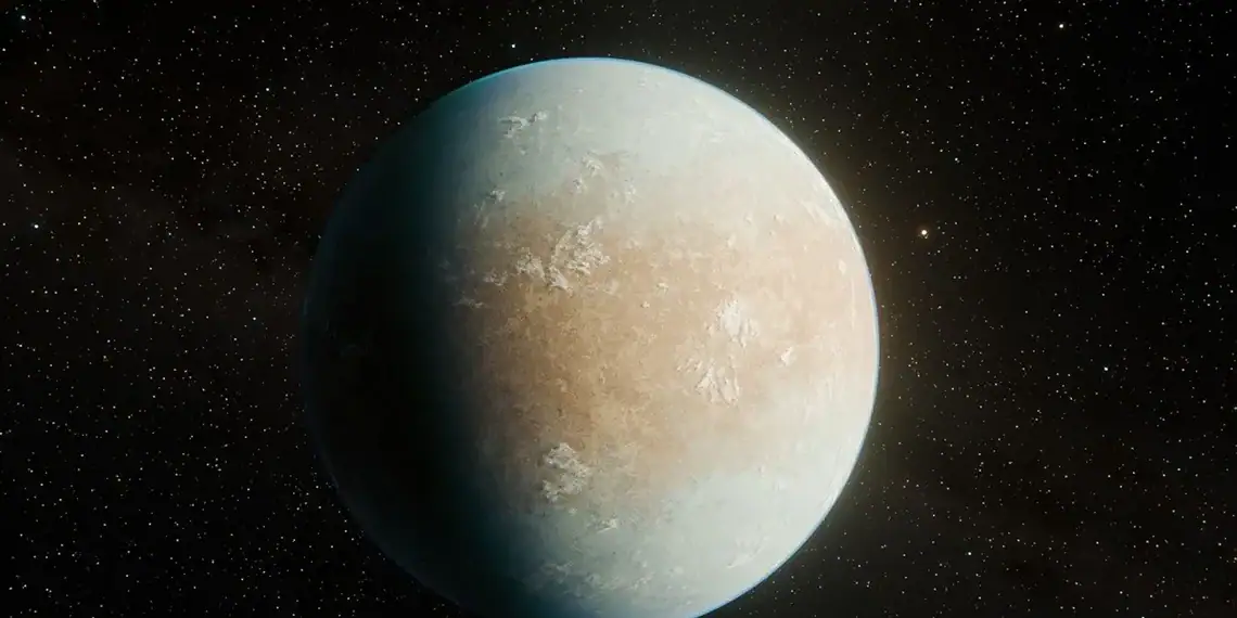 "Terra congelada": Nasa faz descoberta impressionante de exoplaneta 1 Foto: NASA/JPL-Caltech/Keith Miller (Caltech/IPAC)