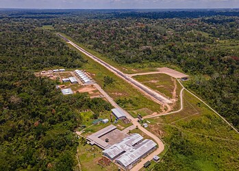 Aeródromo de Marechal Thaumaturgo. Foto: Ascom/Deracre
