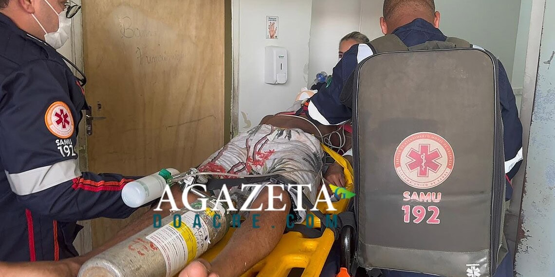 Atropelamento por ônibus deixa homem em estado grave em via pública de Rio Branco