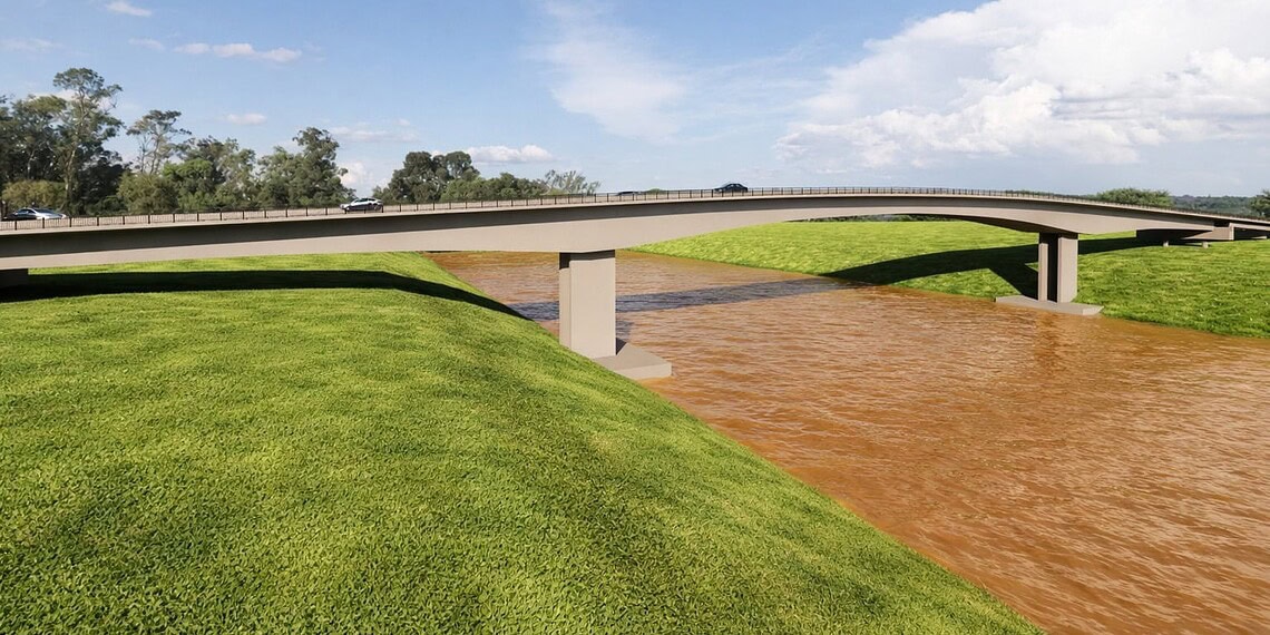 Sexta ponte sobre o Rio Acre avança para fase de contrato após licitação concluída. Foto: Ascom/Deracre