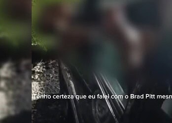 Mulher acredita se relacionar com Brad Pitt e espera ator em aeroporto no RS  • Reprodução