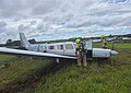 URGENTE: avião de pequeno porte sofre acidente durante decolagem no interior do Acre; FOTOS