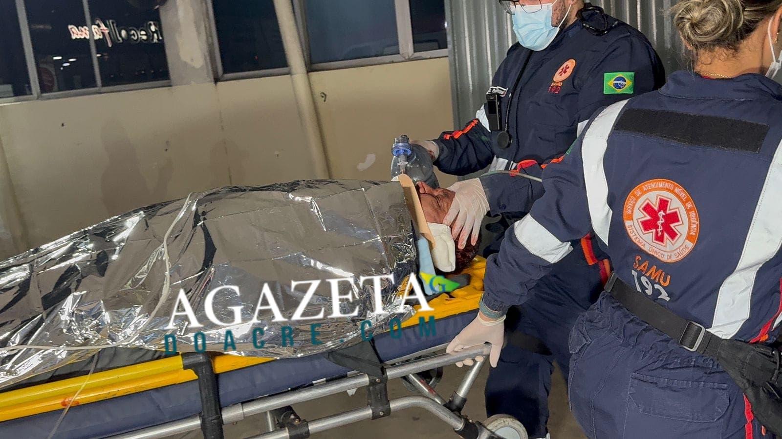 Professor sofre traumatismo craniano gravíssimo após colisão entre motos em avenida de Rio Branco