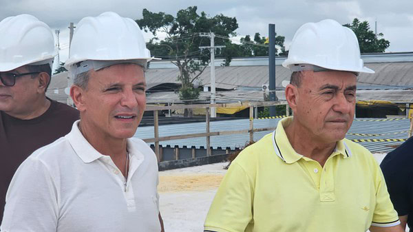 Obras do Mercado Elias Mansour chegam a 58% e entrega é prevista para maio ou junho, anuncia Bocalom