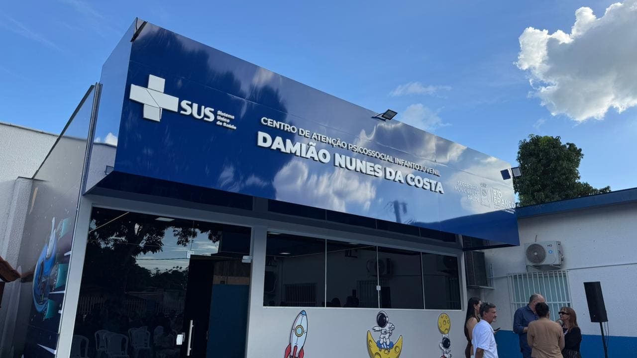 Rio Branco inaugura primeiro CAPS Infantojuvenil do Acre para atender crianças e adolescentes