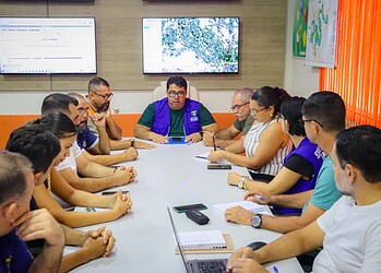 Com rio acima da cota de alerta, Brasiléia revisa plano de contingência e mantém monitoramento