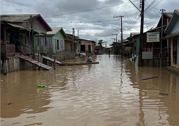Cheia do Rio Tarauacá atinge cerca de 12 mil pessoas e nível segue acima da cota de transbordamento; FOTOS