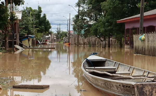 Cheia do Rio Tarauacá atinge cerca de 12 mil pessoas e nível segue acima da cota de transbordamento; FOTOS