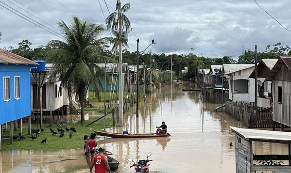 Cheia do Rio Tarauacá atinge cerca de 12 mil pessoas e nível segue acima da cota de transbordamento; FOTOS