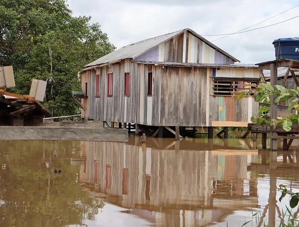 Cheia do Rio Tarauacá atinge cerca de 12 mil pessoas e nível segue acima da cota de transbordamento; FOTOS