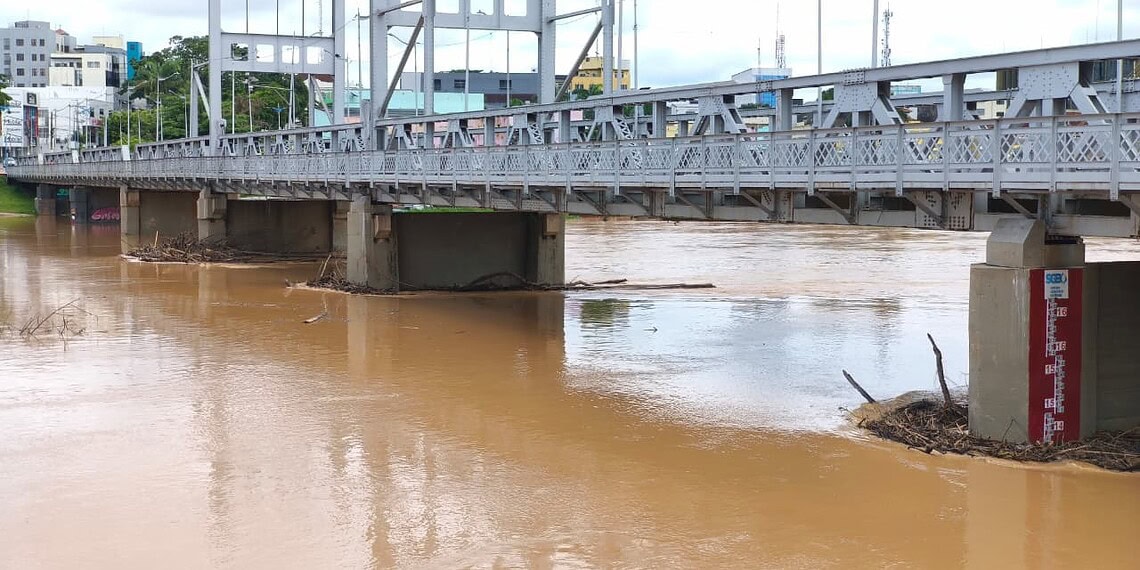 Rio Acre neste domingo, 18 de janeiro de 2026 (Foto: Fotos: Walcimar Júnior)