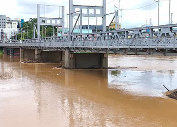 Rio Acre neste domingo, 18 de janeiro de 2026 (Foto: Fotos: Walcimar Júnior)