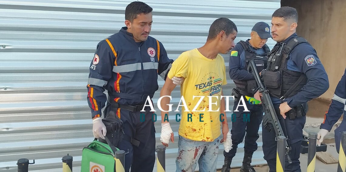 Homem é agredido e tem dedo amputado durante ação criminosa em Rio Branco