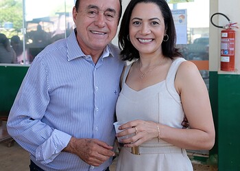 Foto: Prefeito Tião Bocalom e a vice-governadora Mailza Assis (Foto: Val Fernandes/Assecom)