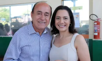 Foto: Prefeito Tião Bocalom e a vice-governadora Mailza Assis (Foto: Val Fernandes/Assecom)