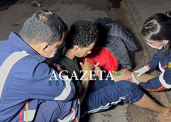 Motociclista se distrai durante entrega e provoca colisão frontal em Rio Branco