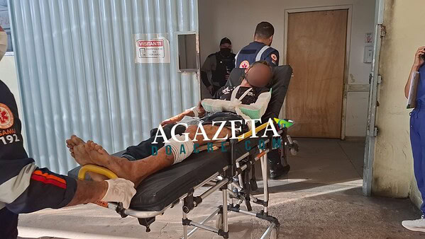 Homem é agredido com perna-manca embaixo da Ponte Metálica, em Rio Branco