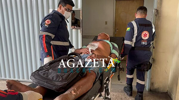 Homem é atacado com perna-manca durante discussão em bar no bairro Jorge Lavocat