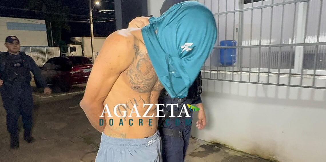 Monitorado por tornozeleira é preso com espingarda calibre 12 no Cidade Nova