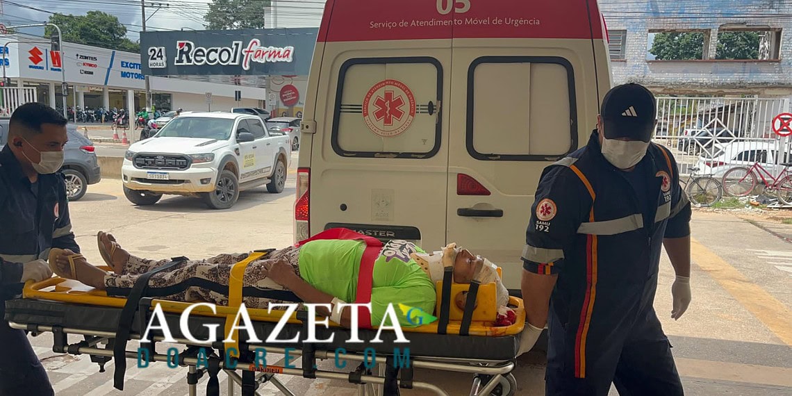 Idosa de 78 anos é atropelada ao tentar atravessar a Avenida Ceará