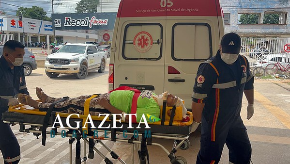 Idosa de 78 anos é atropelada ao tentar atravessar a Avenida Ceará